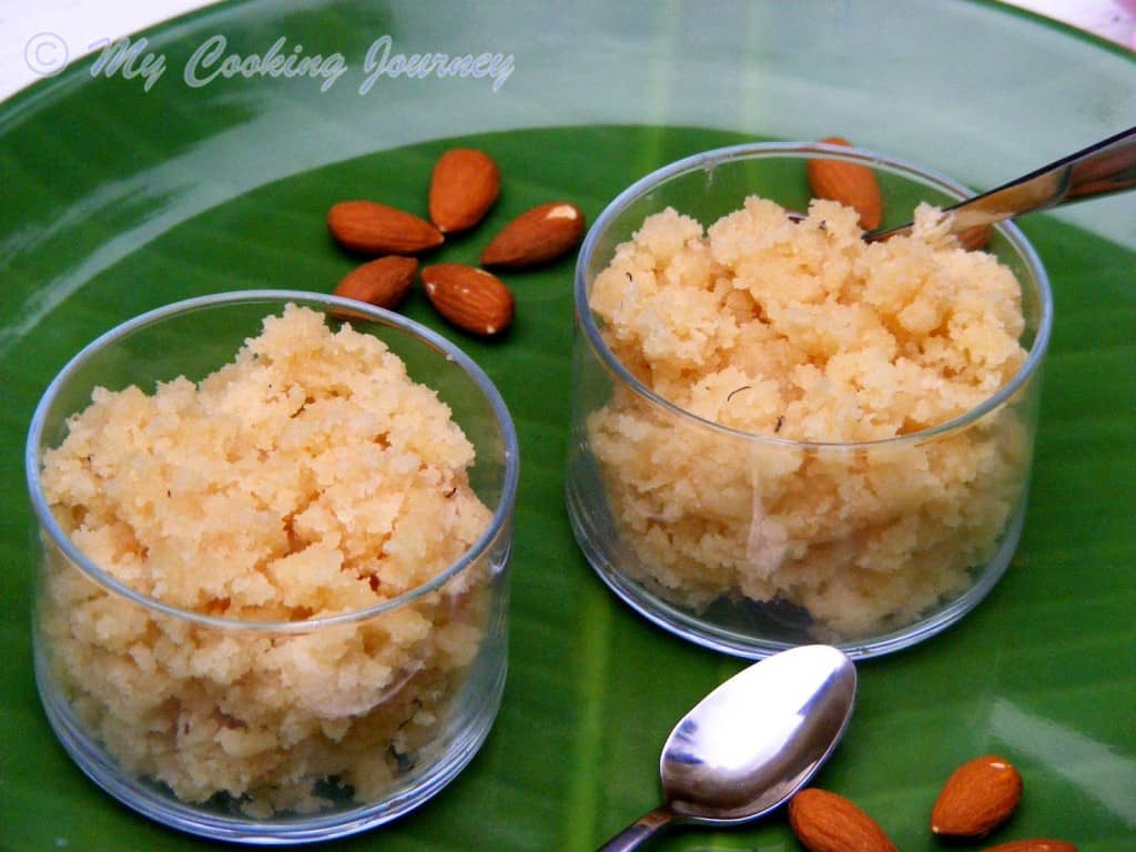 Badam Halwa %%