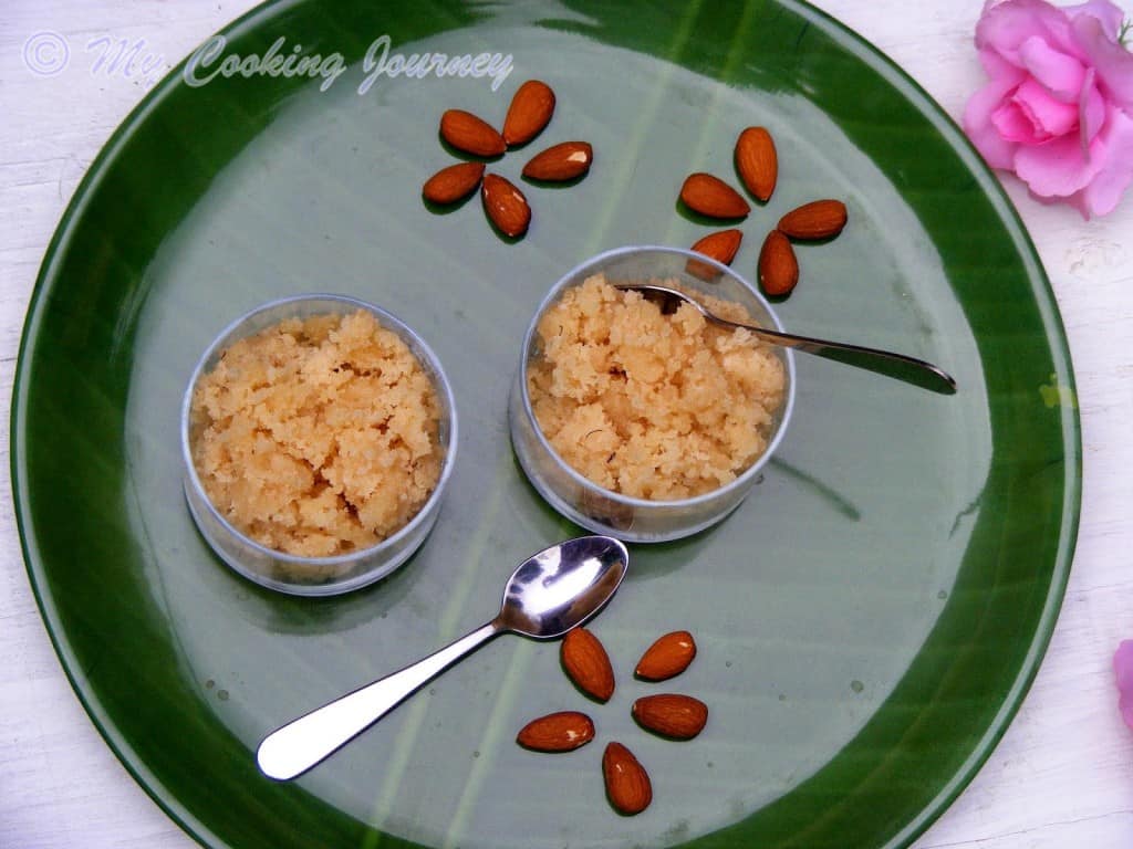 Badam Halwa %%
