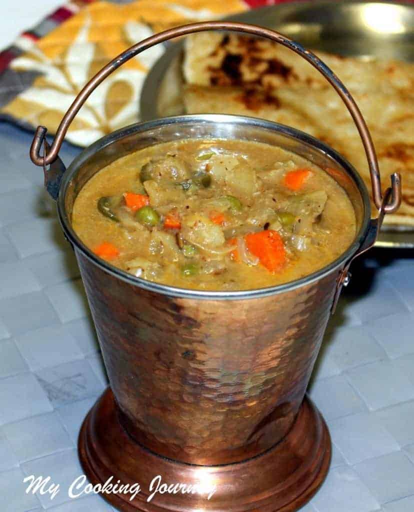 Chettinad Vegetable Kurma Chettinadu Vegetable Kurma