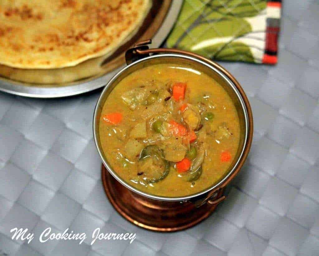 Chettinad Vegetable Kurma Chettinadu Vegetable Kurma