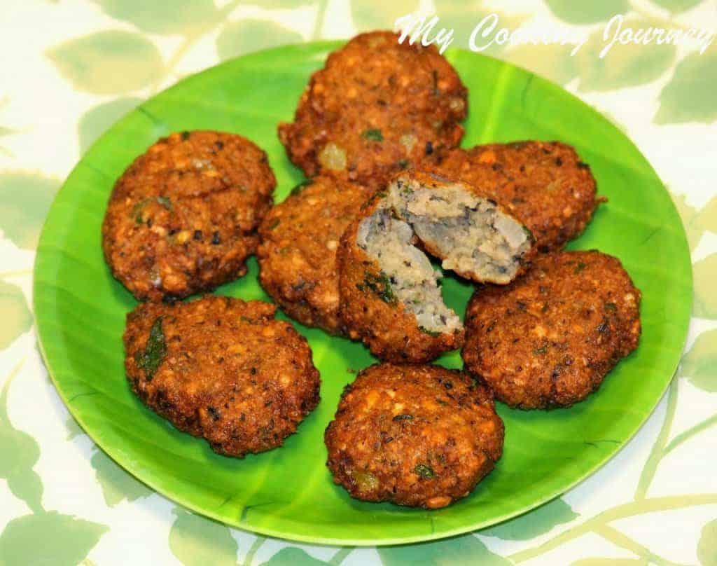 Lobia Vada Lobia Vadai