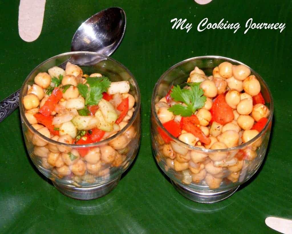 Channa Chaat Chickpea salad