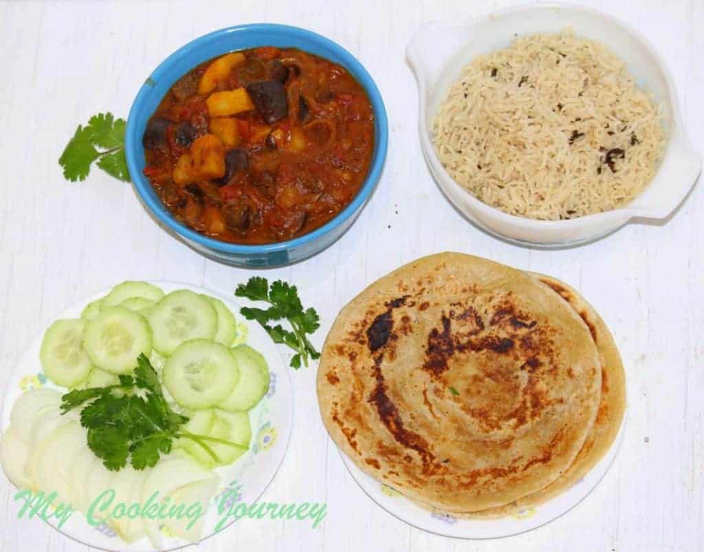 Aloo Baingan Subzi Aloo Baingan Subzi