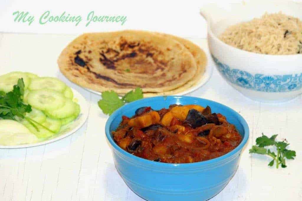 Aloo Baingan Subzi