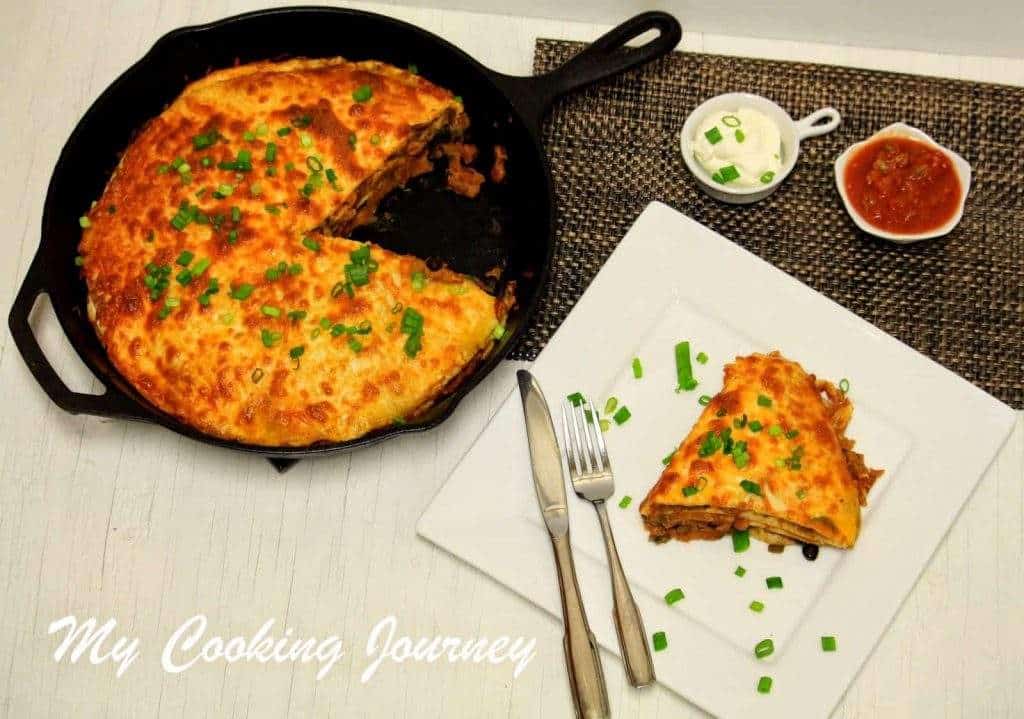 Baked Mexican Tortilla Pie Baked Mexican Pie