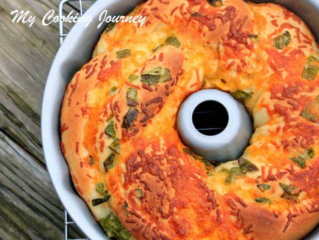 Jalapeno Cheese Swirl bread
