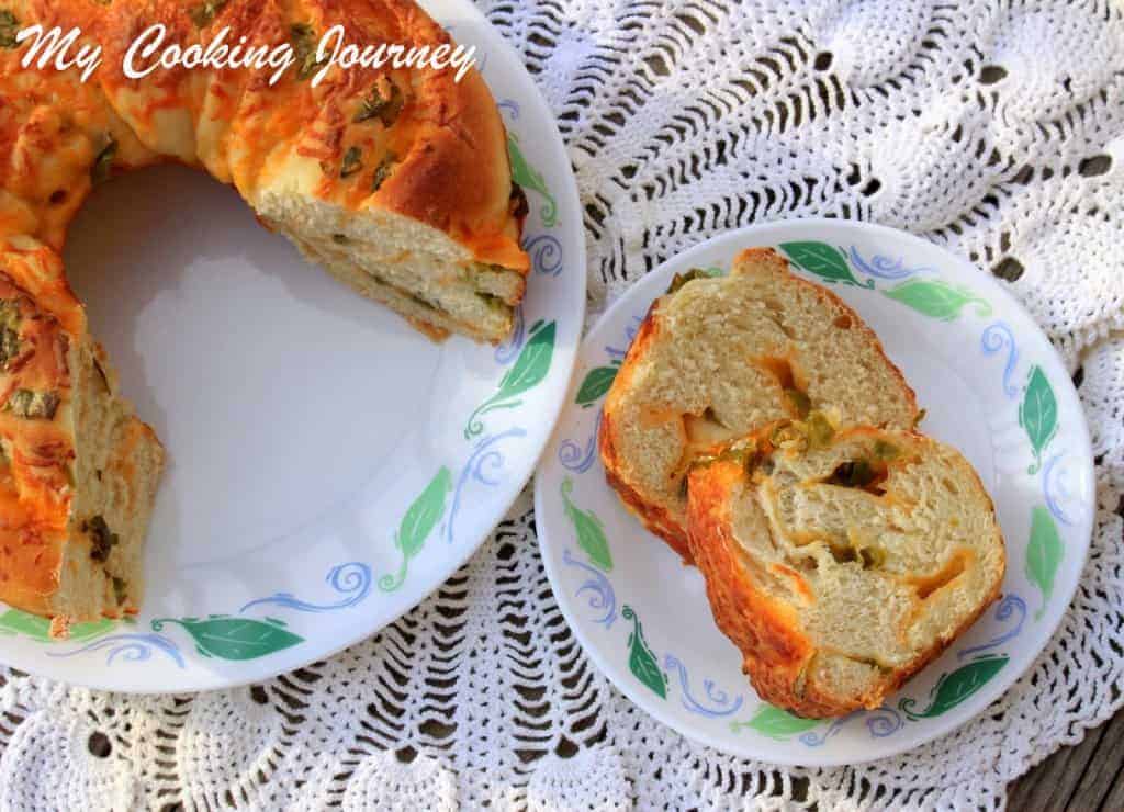 Jalapeno Cheese Swirl bread