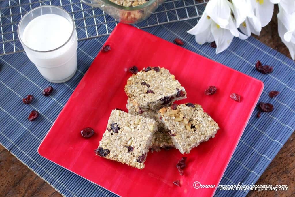 Banana Oat Bars Banana Oat Bar