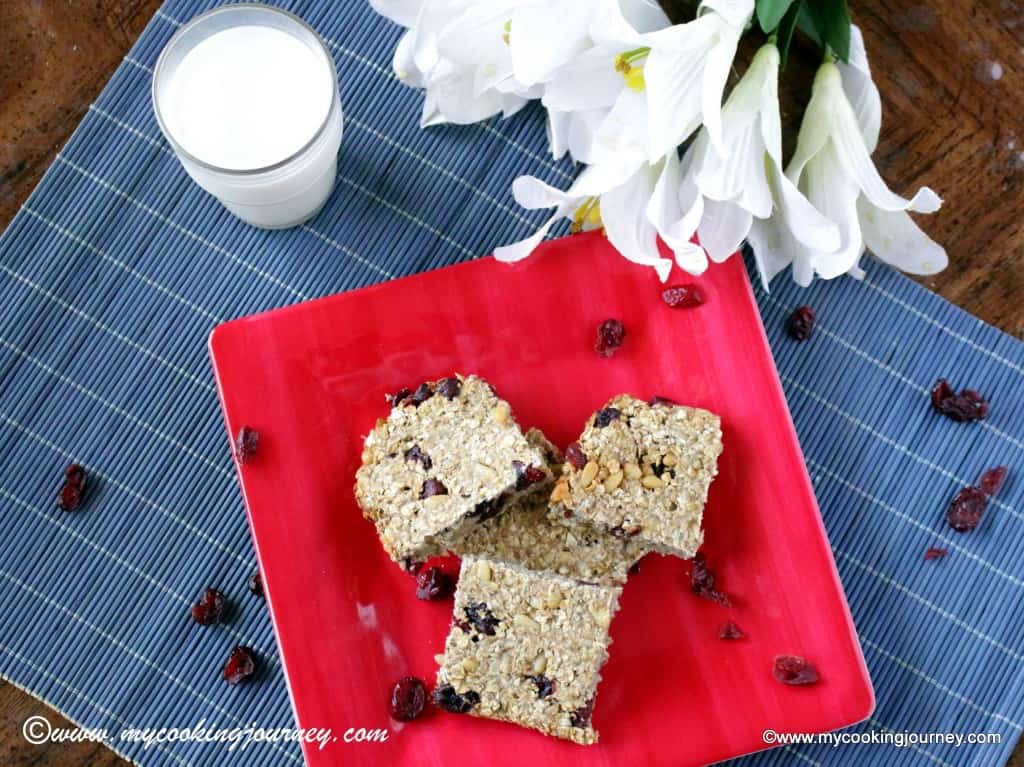 Banana Oat Bars Banana Oat Bar