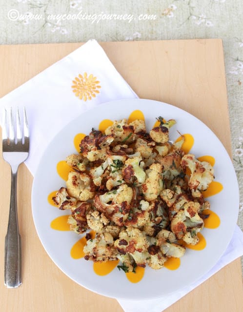 Oven Roasted Cauliflower Oven Roasted Cauliflower