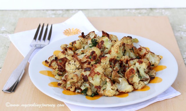 Oven Roasted Cauliflower Oven Roasted Cauliflower