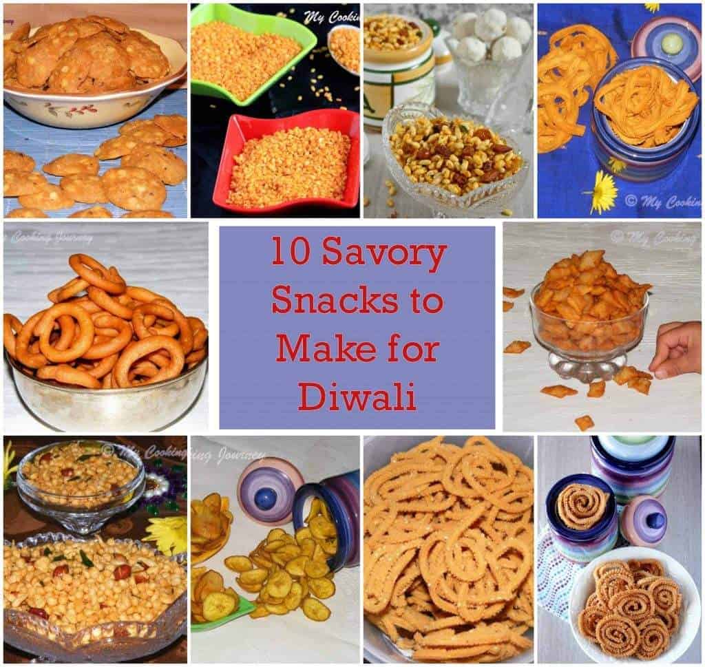 Savory Snacks for Diwali Savory Snacks for Diwali