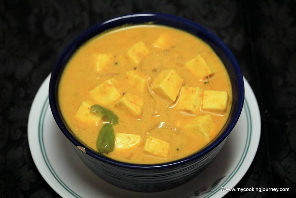 Dahi Paneer – Dahi Wala Paneer – Paneer Subzi in Yogurt Gravy Dahi Paneer – Dahi Wala Paneer – Paneer Subzi in Yogurt Gravy