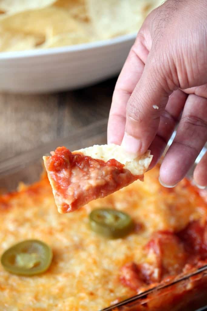 3 Ingredients Bean Dip – Refried Beans Dip 3 Ingredients Bean Dip – Refried Beans Dip