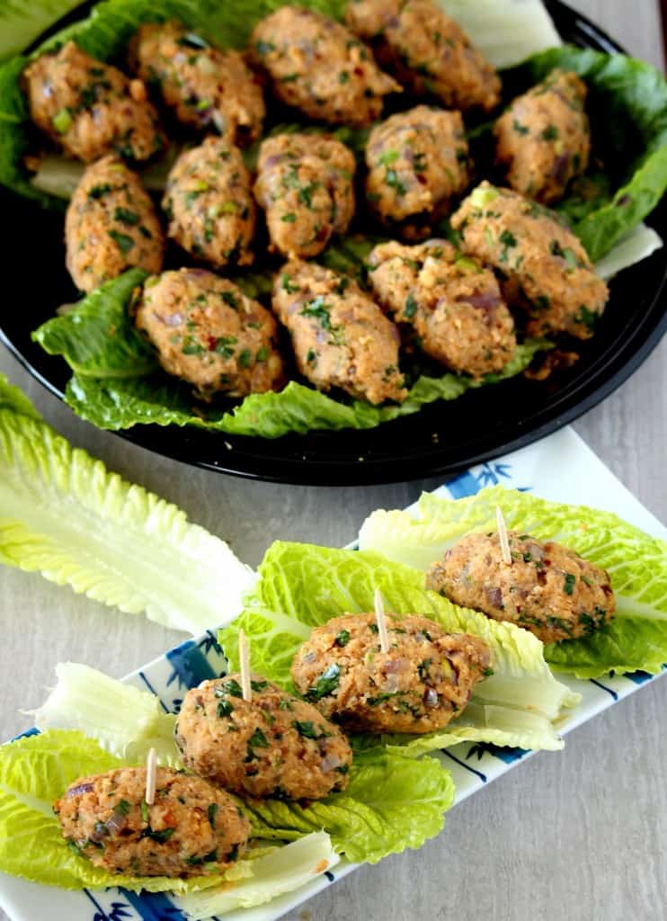 Mercimek Koftesi – Turkish Red Lentil and Bulgur Kofte - Vegan Kofte