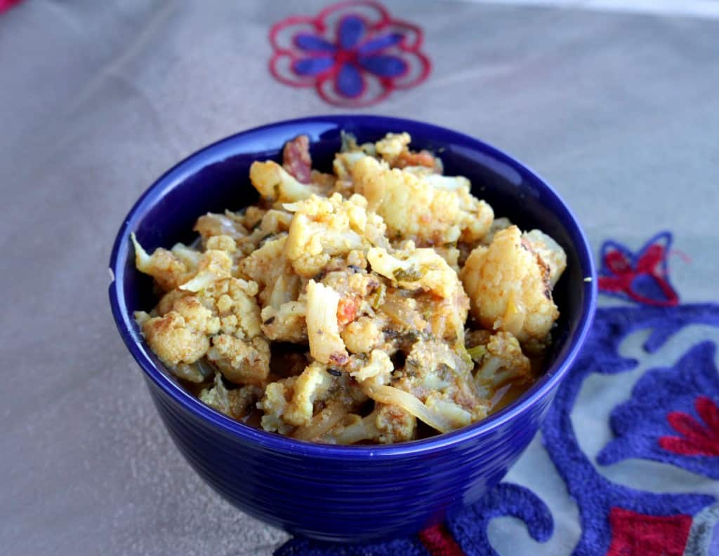 Cauliflower Kurma Cauliflower Kurma %%