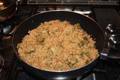 Broccoli Fried Rice %%