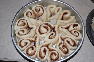 Heart shape Cinnamon Rolls %%