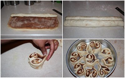 Heart shape Cinnamon Rolls