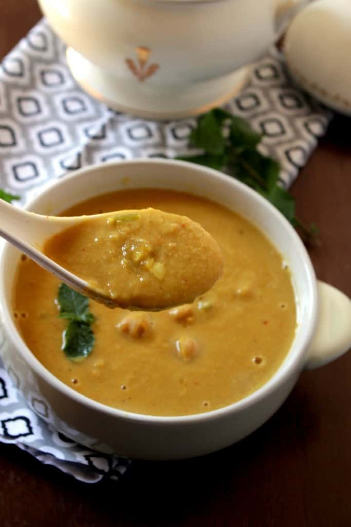 Vegan Middle Eastern Garbanzo Beans Soup Vegan Middle Eastern Garbanzo Beans Soup