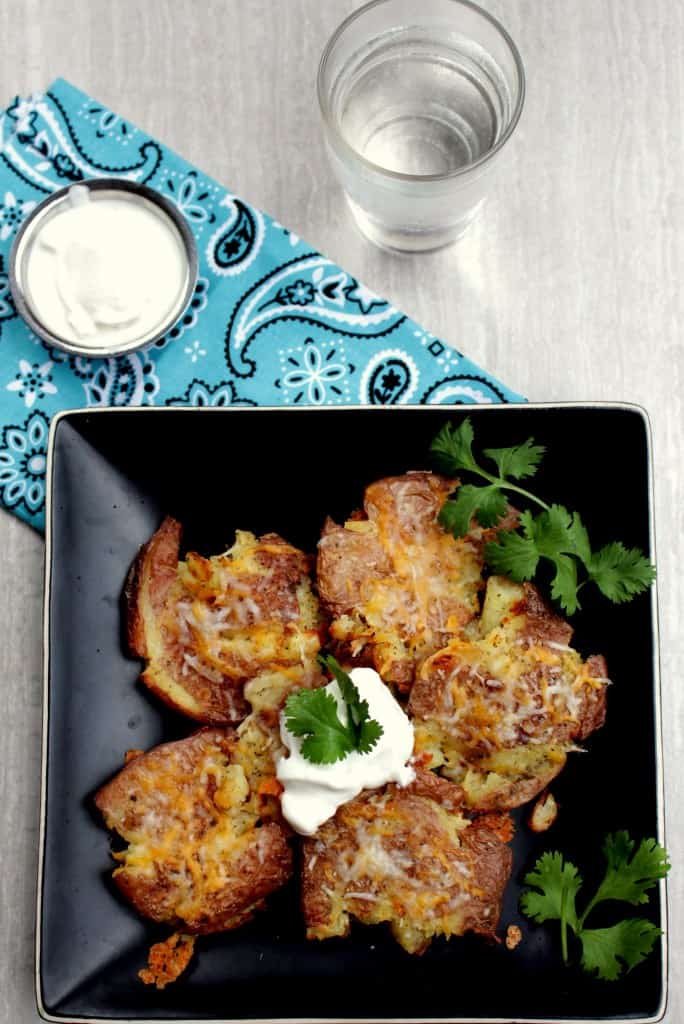 Smashed Potatoes – Oven Baked Cheesy Smashed Potatoes Smashed Potatoes – Oven Baked Cheesy Smashed Potatoes