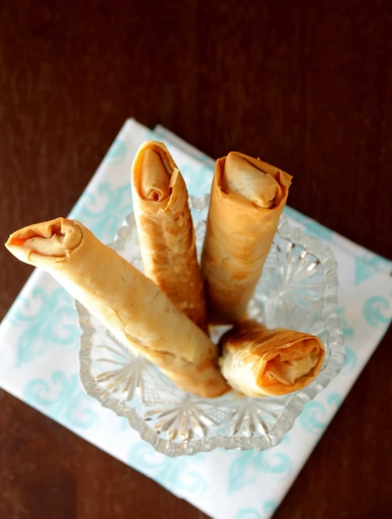 Turkish Cigar Pastry – Savory Spinach & Feta Cigars Turkish Cigar Pastry – Savory Spinach & Feta Cigars