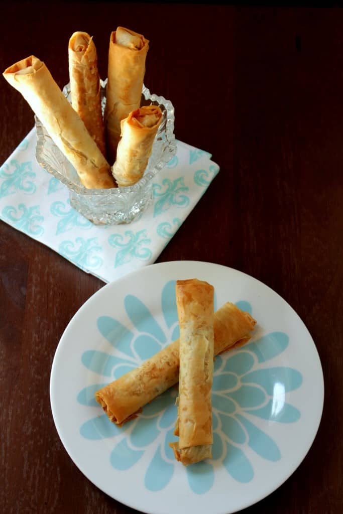 Turkish Cigar Pastry – Savory Spinach & Feta Cigars Turkish Cigar Pastry – Savory Spinach & Feta Cigars