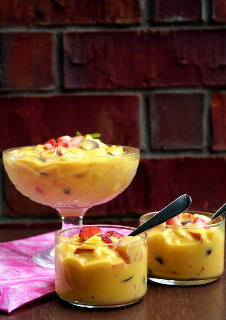 How to make 4 Ingredients Mango Fruit Salad How to make 4 Ingredients Mango Fruit Salad