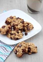 banana oatmeal chocolate chip cookies