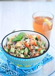 Barley Cucumber Salad | Summer Barley Salad