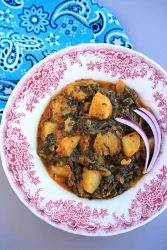 Saag Aloo