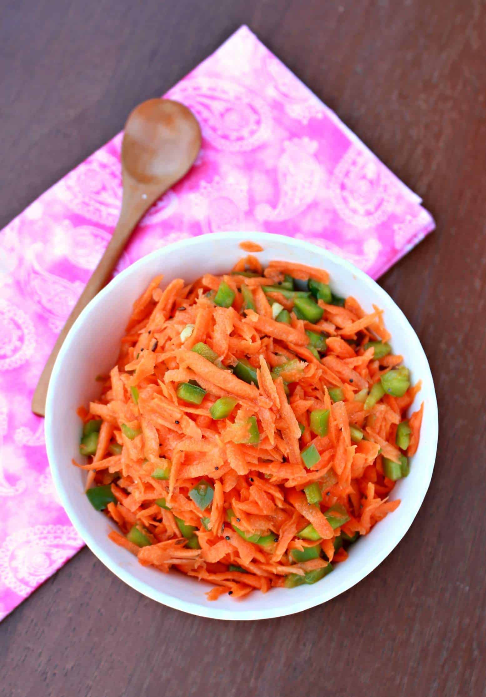 Carrot Bell Pepper Kosumalli / Salad