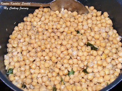 Kondai Kadalai Sundal