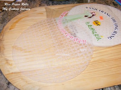 Rice paper rolls