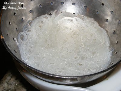 Rice paper rolls