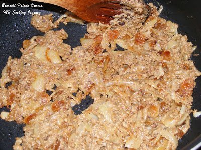 Potato Broccoli Kurma