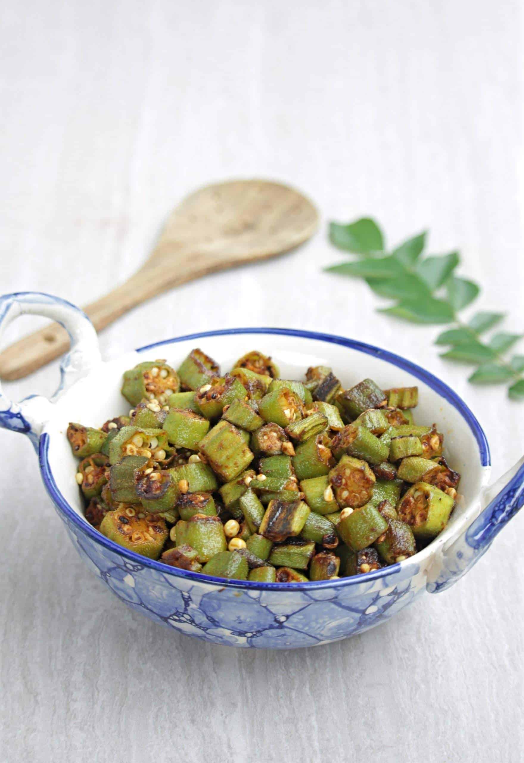 How to make okra fry