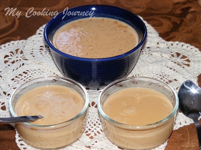 Caramelized Sugar Pal payasam %%