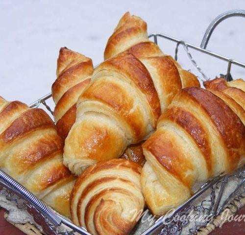 Classic French Croissants Flaky Butter Croissants My Cooking Journey