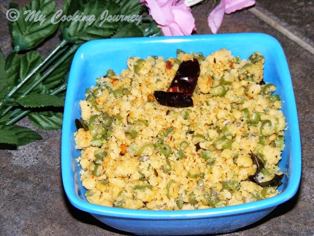 Beans Paruppu usilli %%