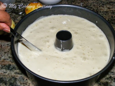 Lemon Glow chiffon cake %%