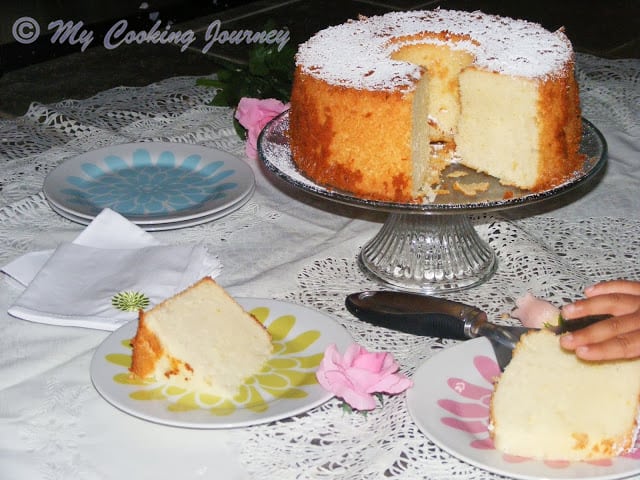 Lemon Glow chiffon cake %%