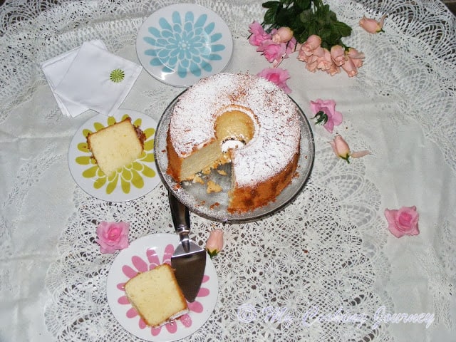 Lemon Glow chiffon cake %%