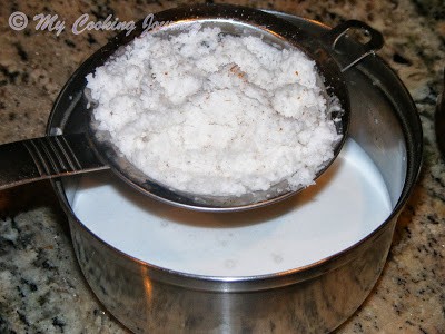 Thengai Arisi Payasam %%