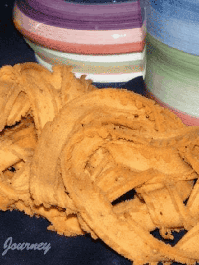 Poca Ribbon Ribbon Pakoda - My Cooking Journey