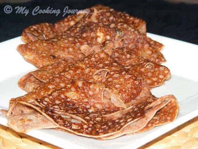 Ragi Dosai