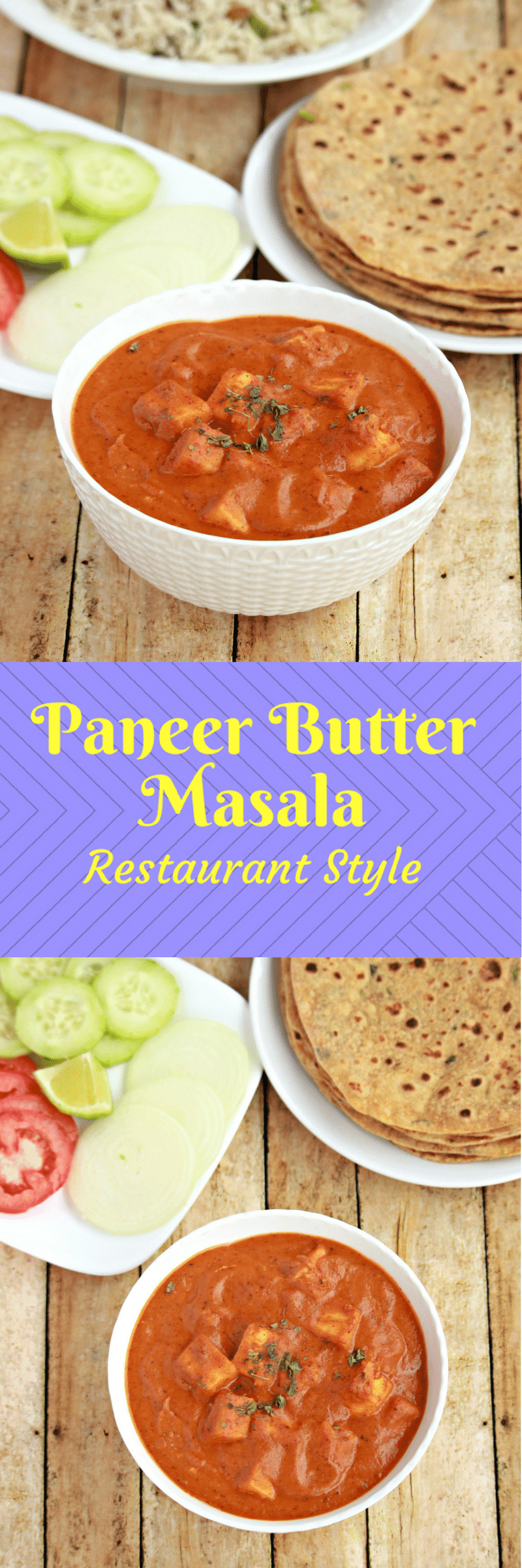 Restaurant Style Paneer Butter Masala