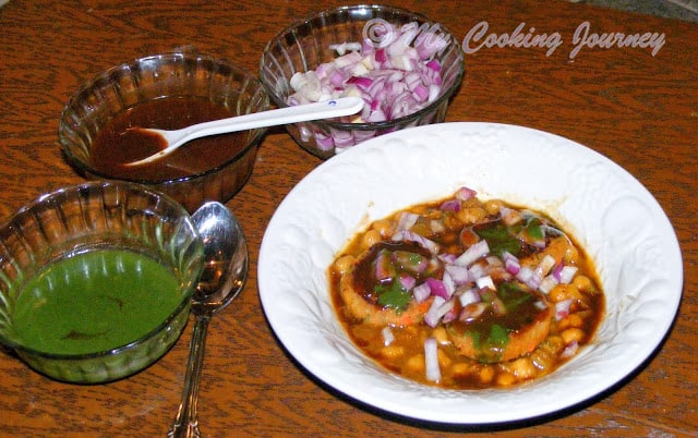 Aloo Tikki Chole Chaat Aloo Tikki Chole Chaat