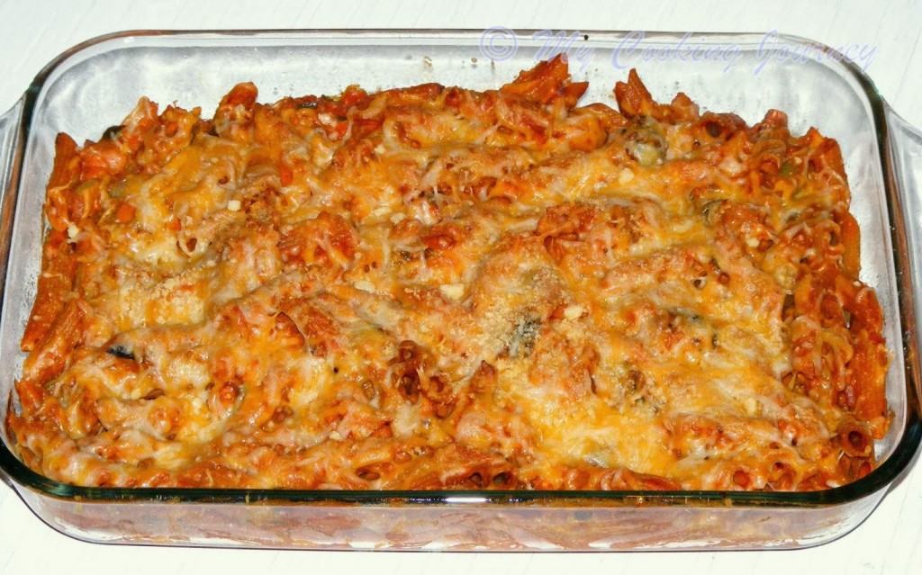 Baked Vegetable pasta %%