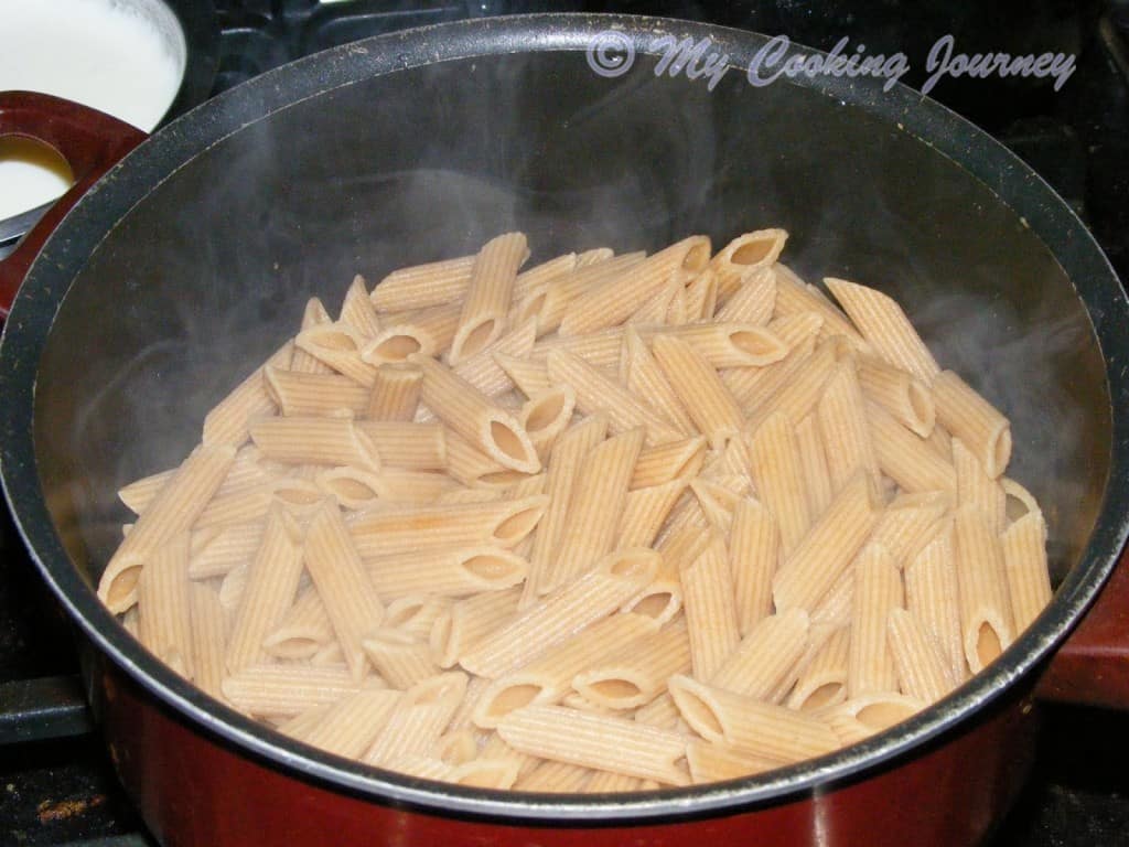 Baked Vegetable pasta %%